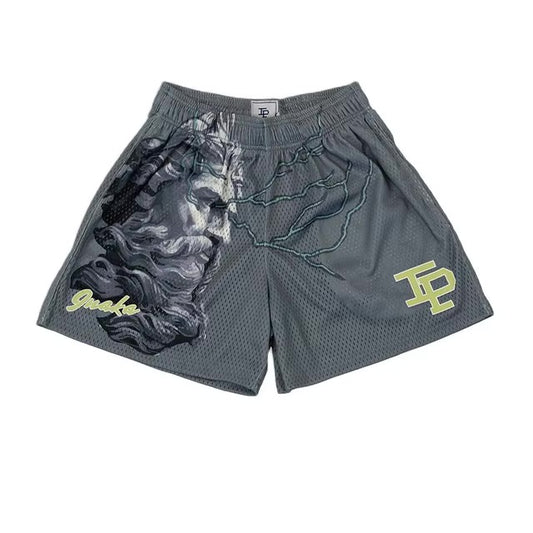 IP Shorts Head Dark Gray Mesh Shorts