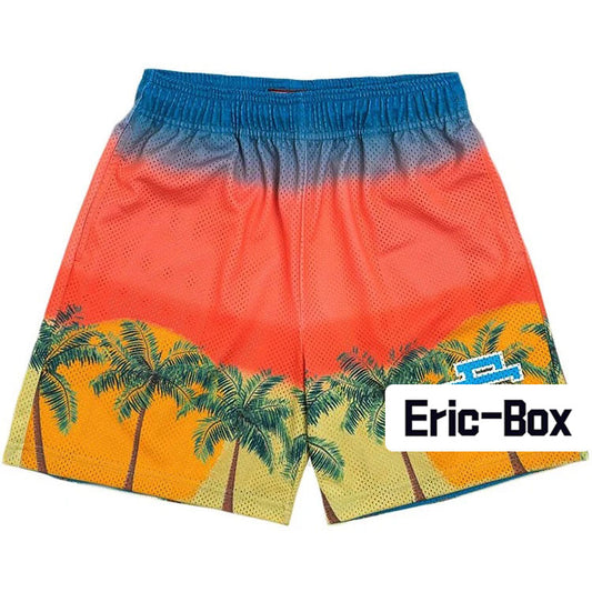 EE Beach Shorts Red
