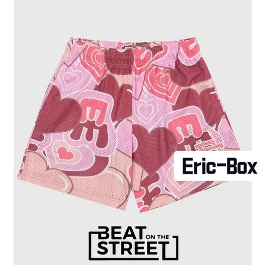 EE Shorts Heart Pink
