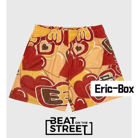 EE Shorts Heart Claret