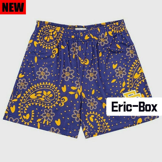 EE Shorts Purple Paisley